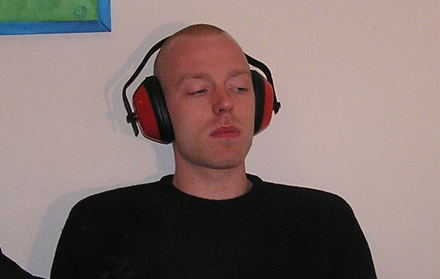 Johannes Busted Larsen med hørerdimser